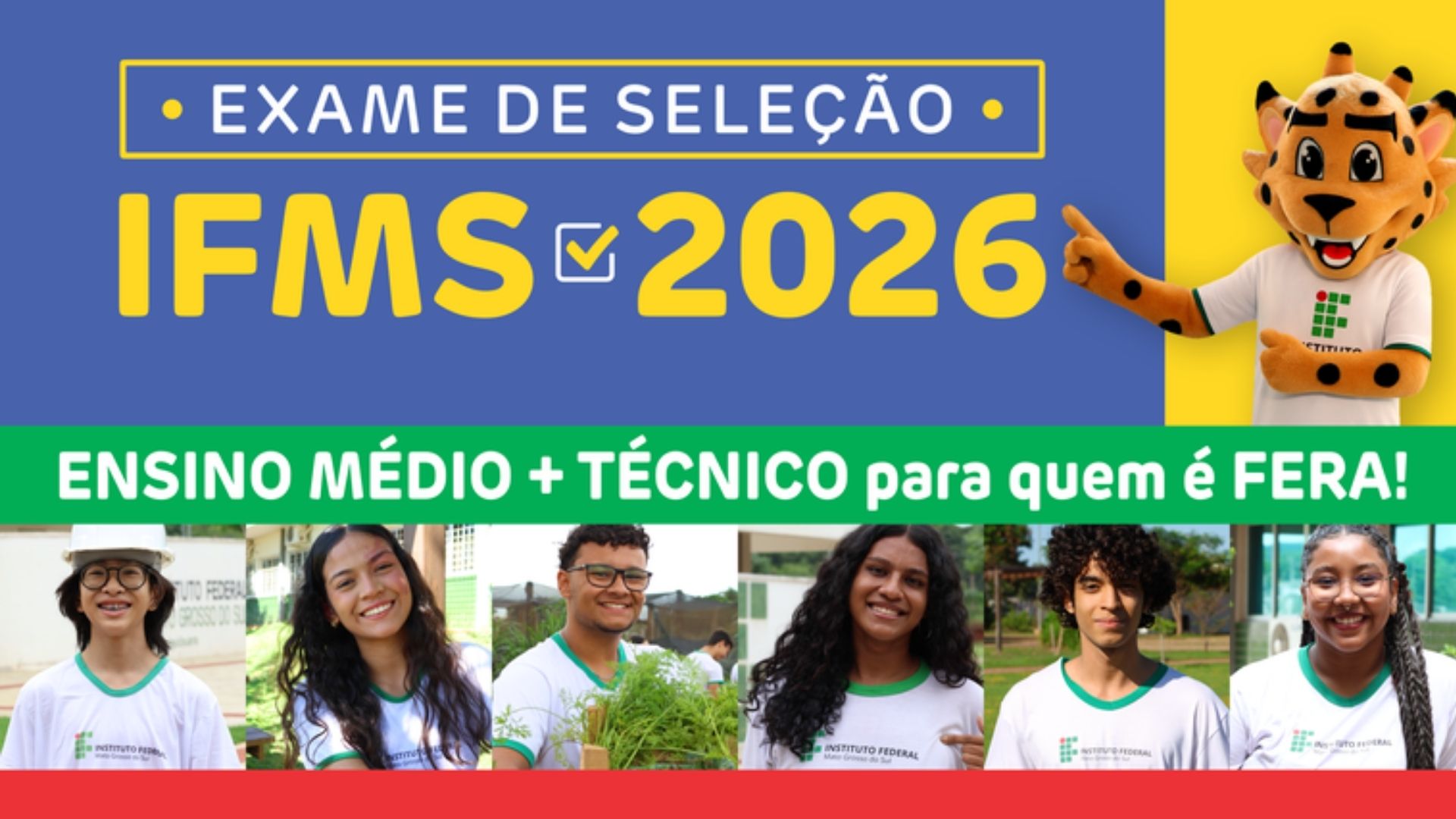 IFMS abre matr&iacute;cula da 2&ordf; chamada para o t&eacute;cnico integrado nesta ter&ccedil;a-feira