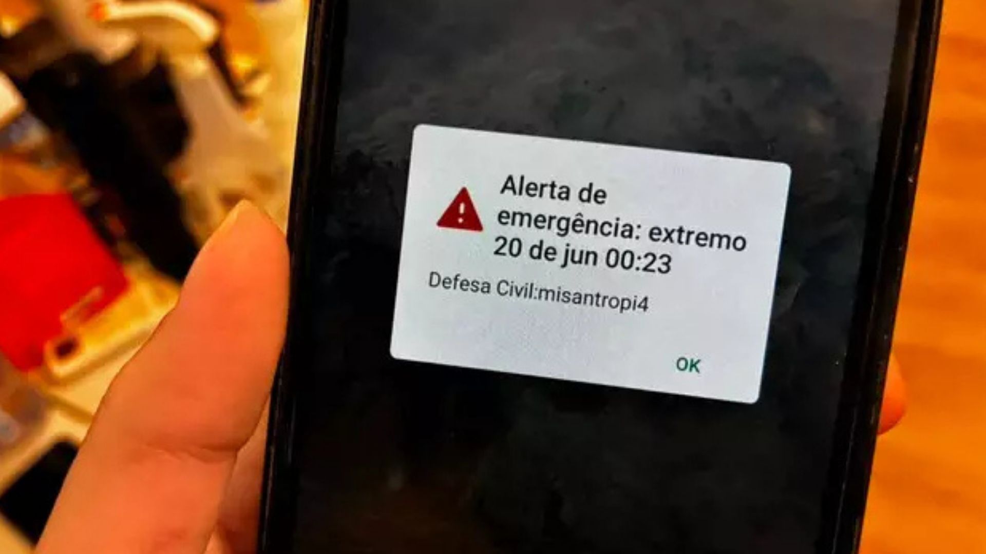 Ataque hacker envia alerta extremo de "misantropia" para celulares