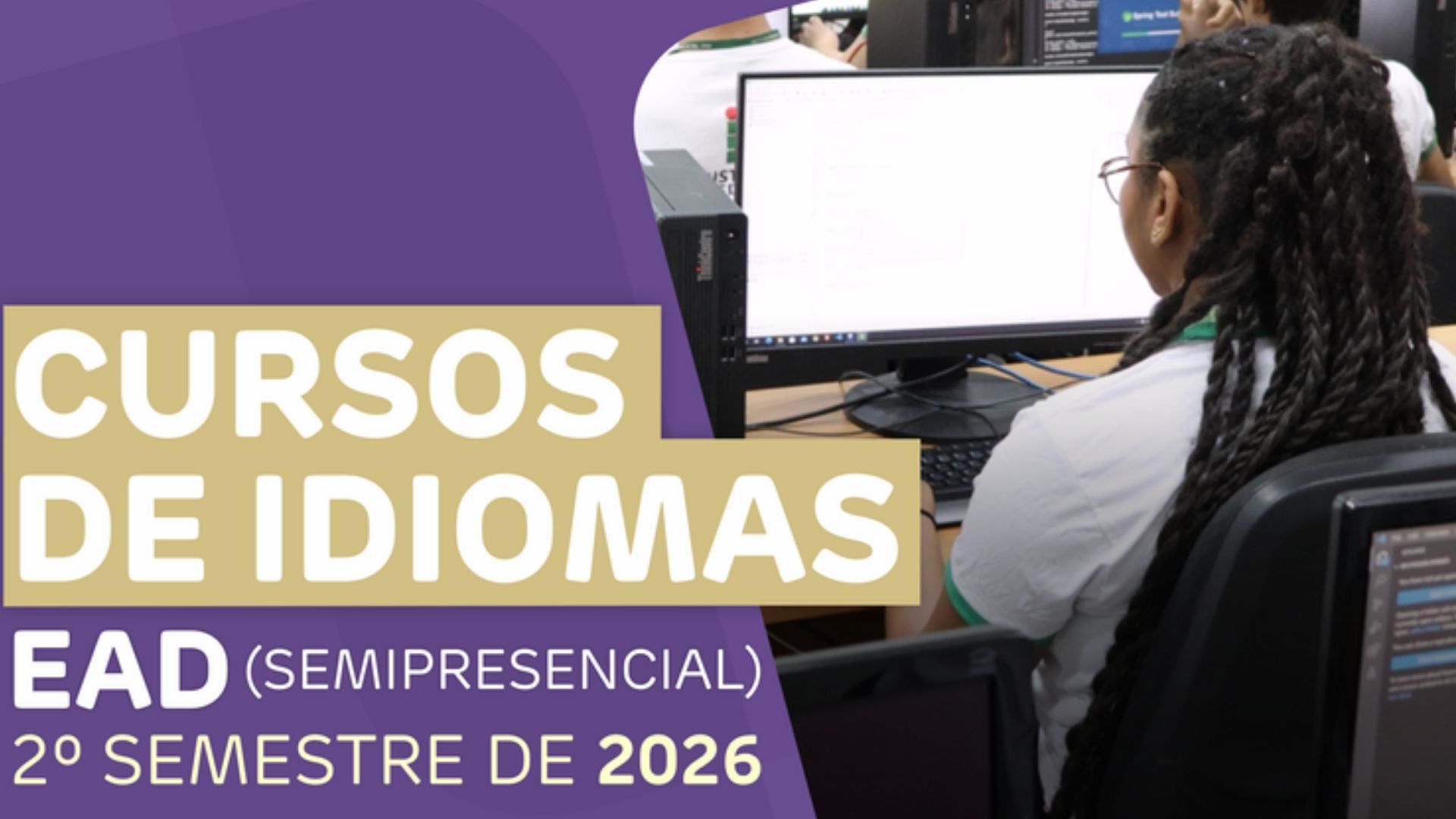 IFMS recebe inscri&ccedil;&otilde;es em cursos de idiomas semipresenciais at&eacute; dia 28