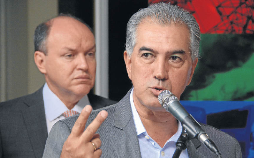 Azambuja admite ter conversado com líderes de todos os partidos, inclusive do PMDB - Foto: Bruno Henrique/Correio do Estado /  