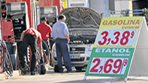 Em Campo Grande, o valor do etanol também caiu 5% em relação ao início do ano e a tendência é manter redução na pauta - Foto: Paulo Ribas/Correio do Estado /  