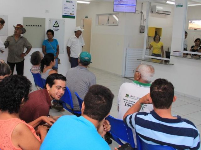 Recepção da UPA do Jardim Leblon em dia com maior demanda de pacientes (Foto: Marcos Ermínio/Arquivo) /  