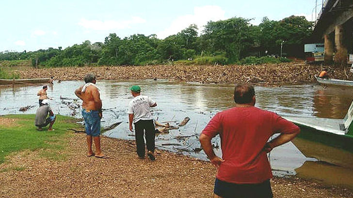 O problema é resultado dos desmatamentos nas regiões de Bonito, Bodoquena, Nioaque e outras localidades dizem especialistas – Foto: Reprodução /  